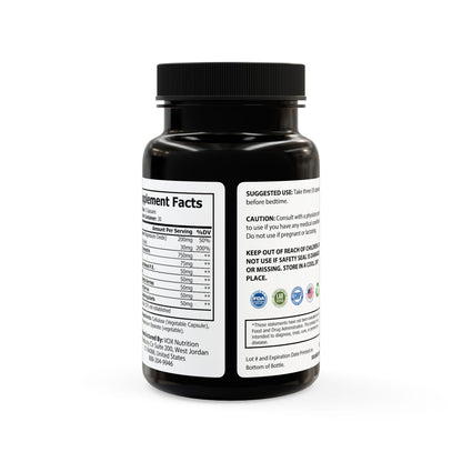 PURECRAFT Magnesium Zinc Supplement (90 Capsules)
